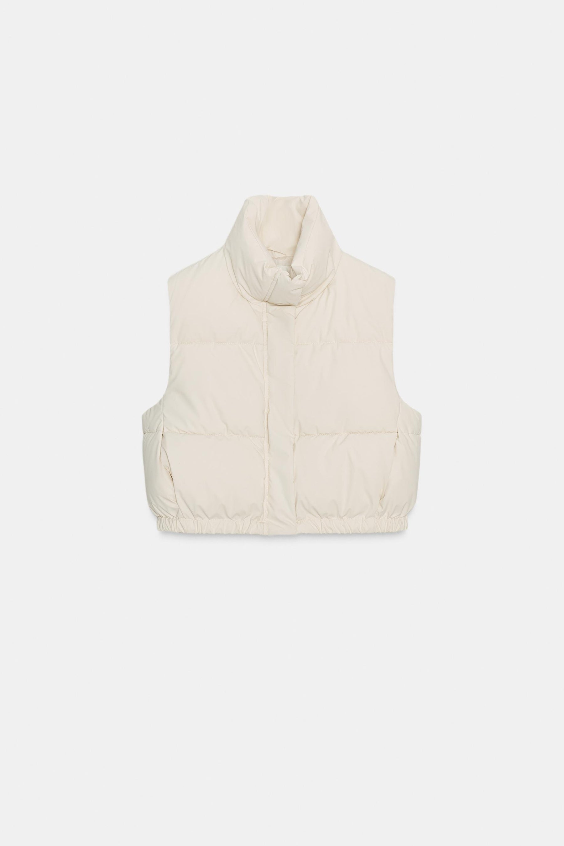 RUBBERISED QUILTED GILET - Image 5