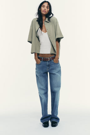 Flowing Short Sleeve Shirt