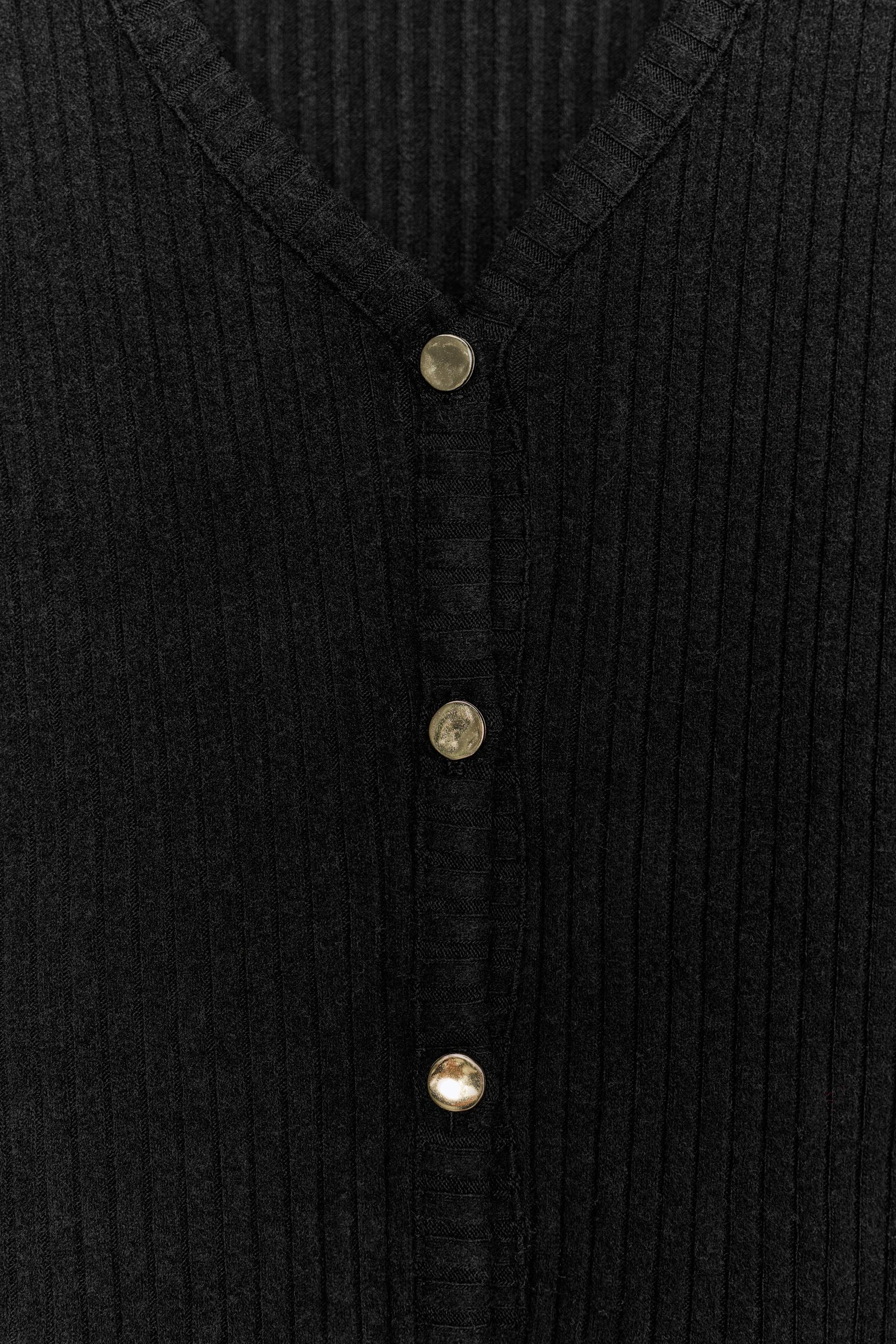 Weicher Rüschen-Cardigan