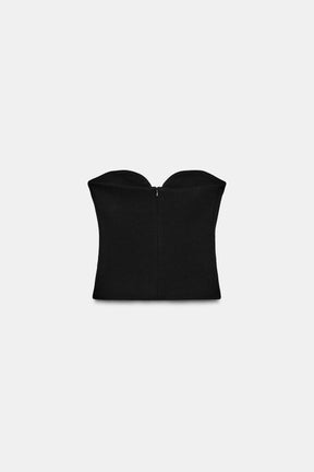 Sweetheart Neckline Top