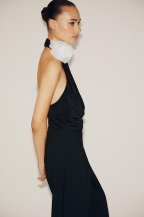 Neckholder-Body mit Blumenapplikationen