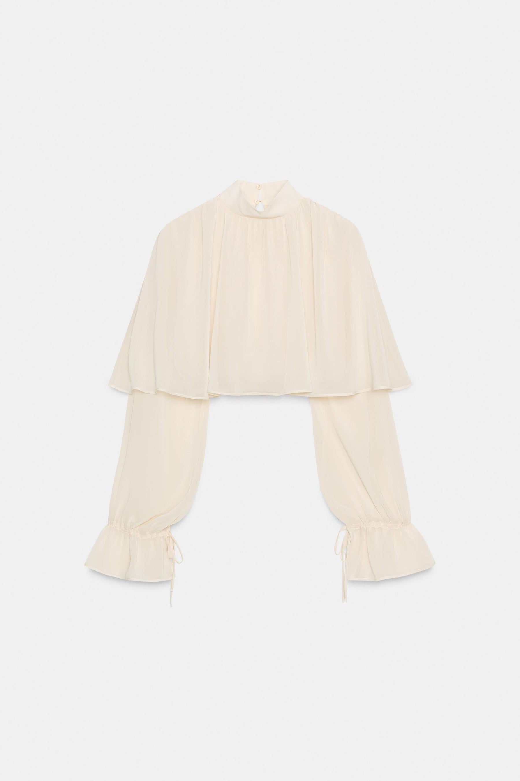 Georgette Cape Top