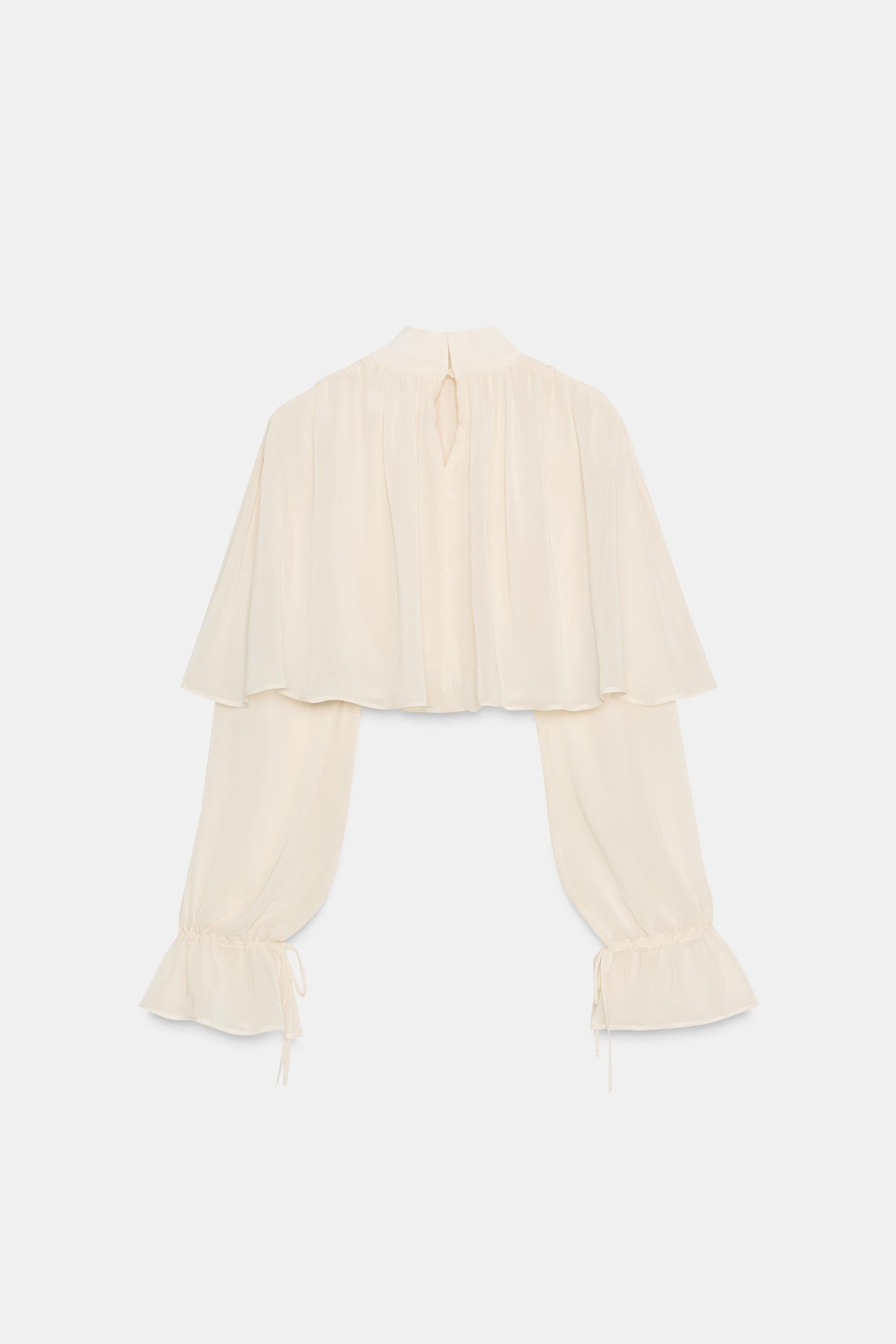 Georgette Cape Top