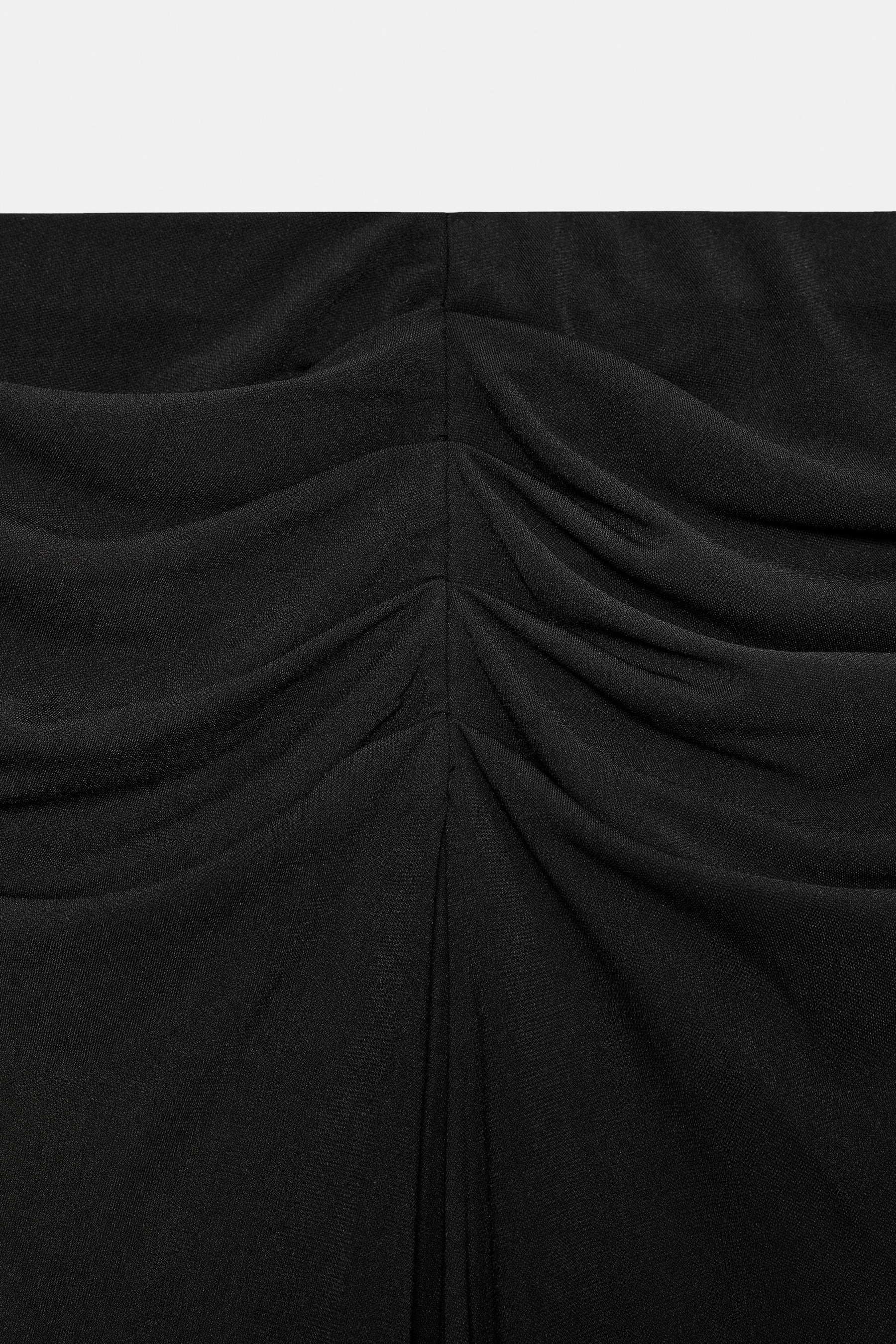 Gathered Maxi Skirt