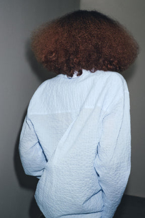 Textured Oversize Shirt