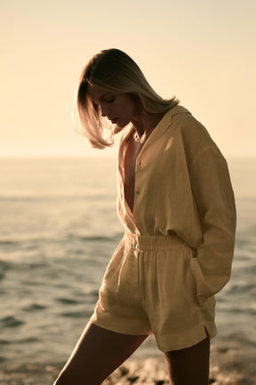 Linen Shorts ZW Collection