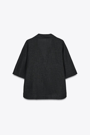 Beaded Embroidery Shirt