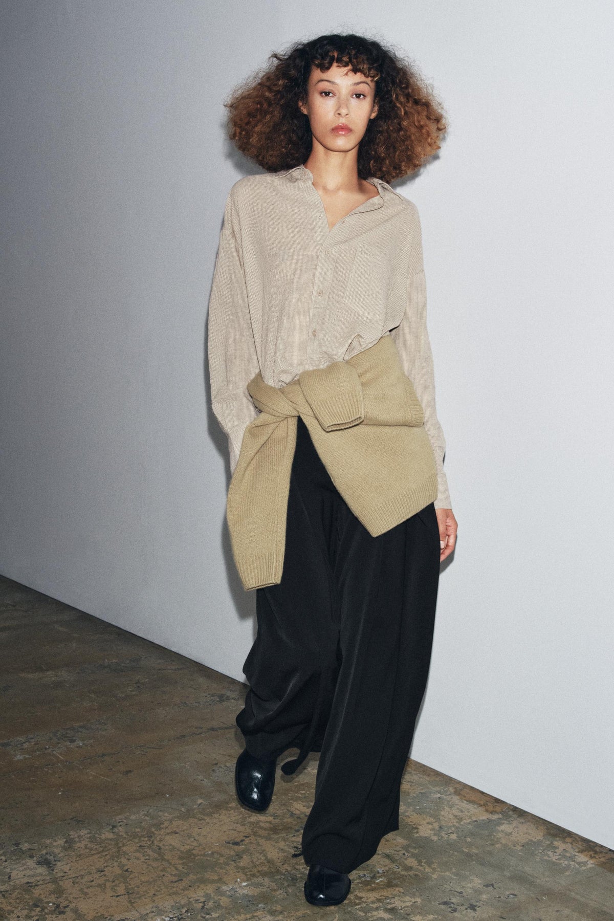 OVERSIZE TEXTURED SHIRT