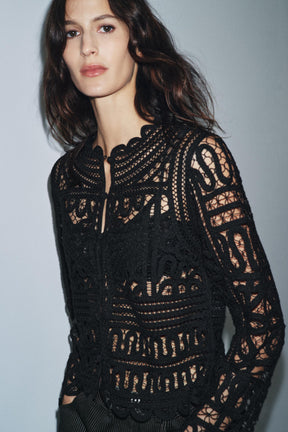CROCHET BLOUSE