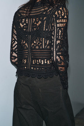 CROCHET BLOUSE