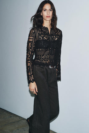 CROCHET BLOUSE