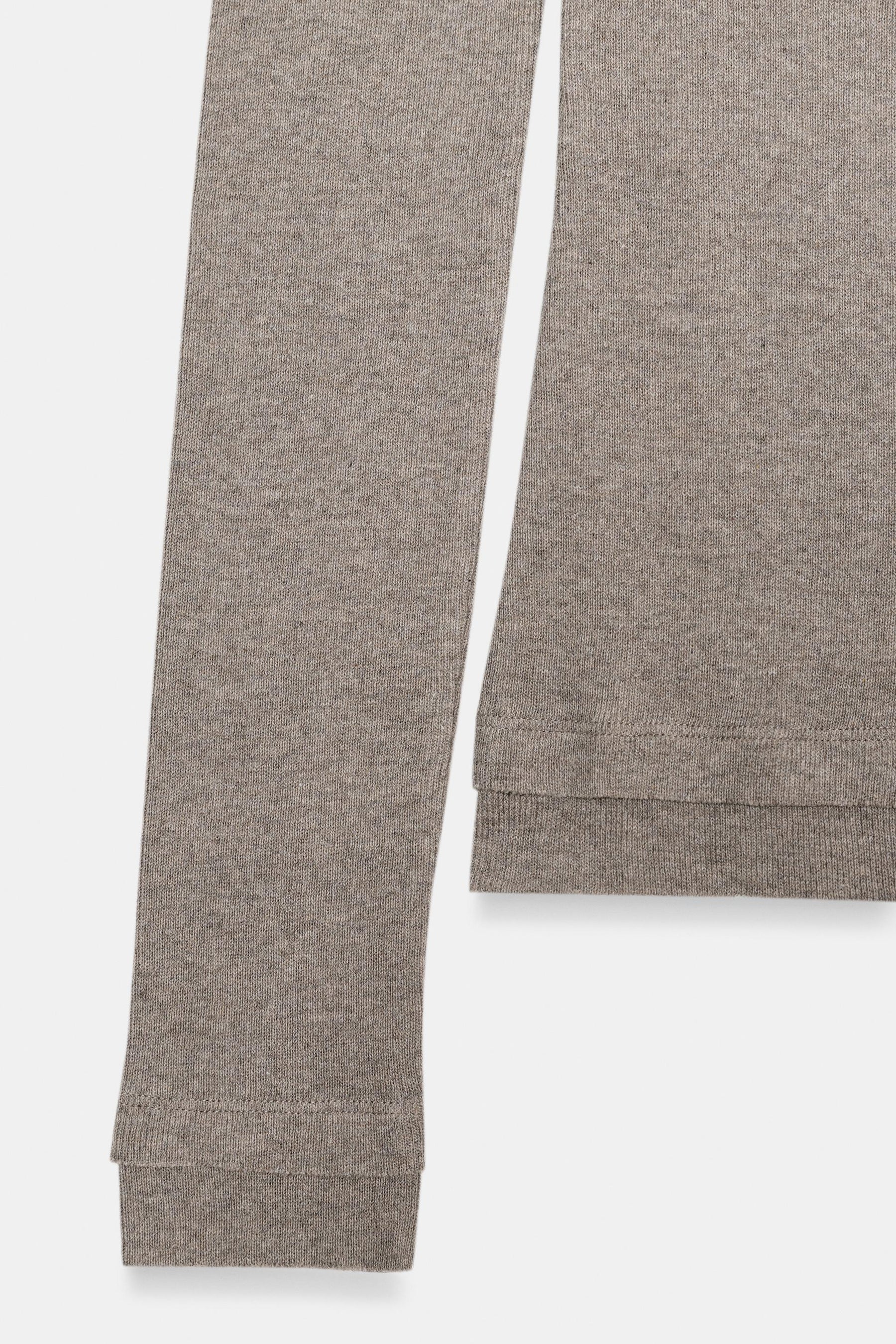 Rib Neck T-Shirt
