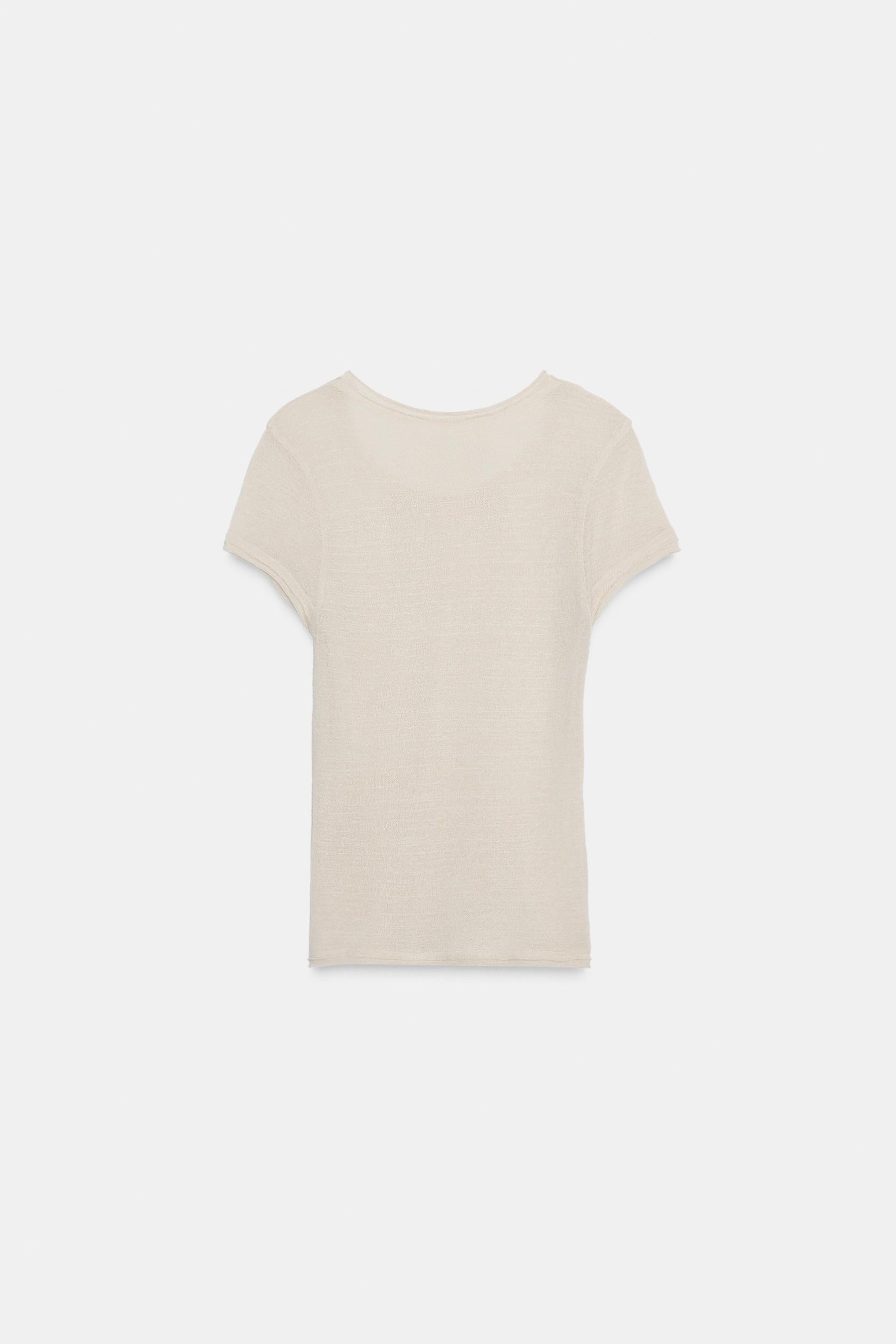 WOOL SHORT SLEEVE SHIRT