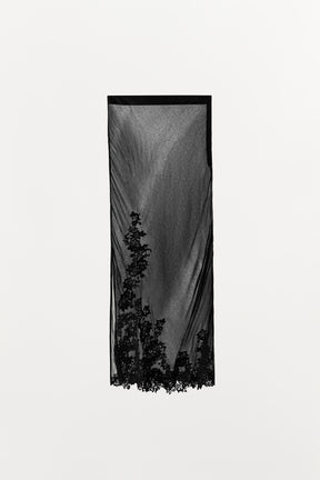 FLORAL GEORGETTE SKIRT