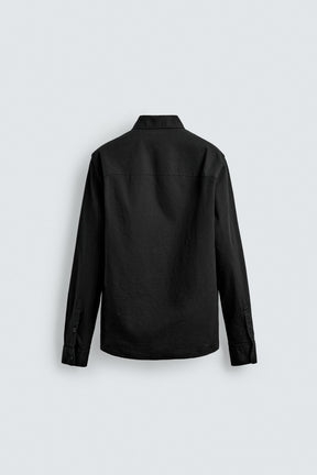 COTTON/LINEN SHIRT - Image 7