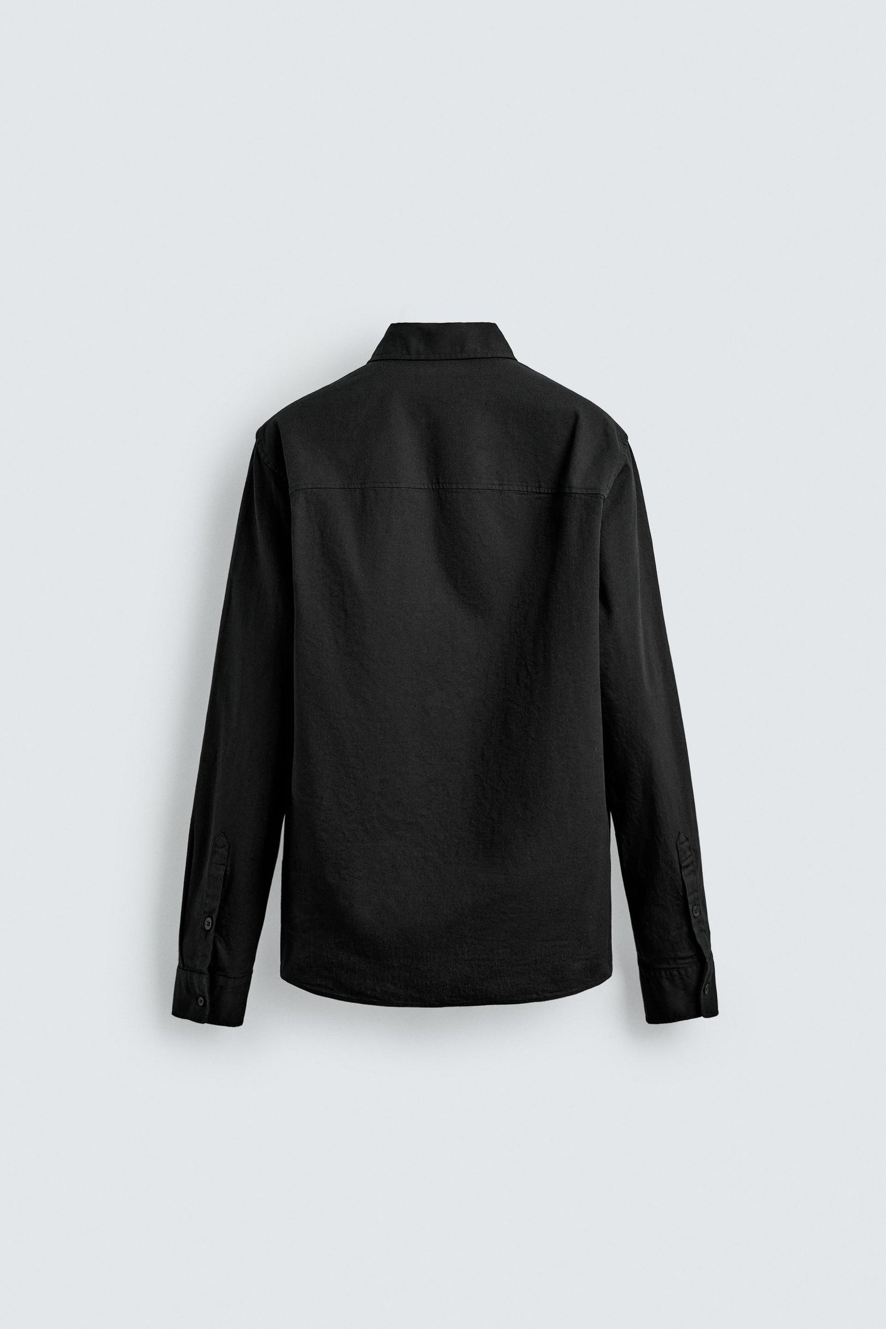 COTTON/LINEN SHIRT - Image 7