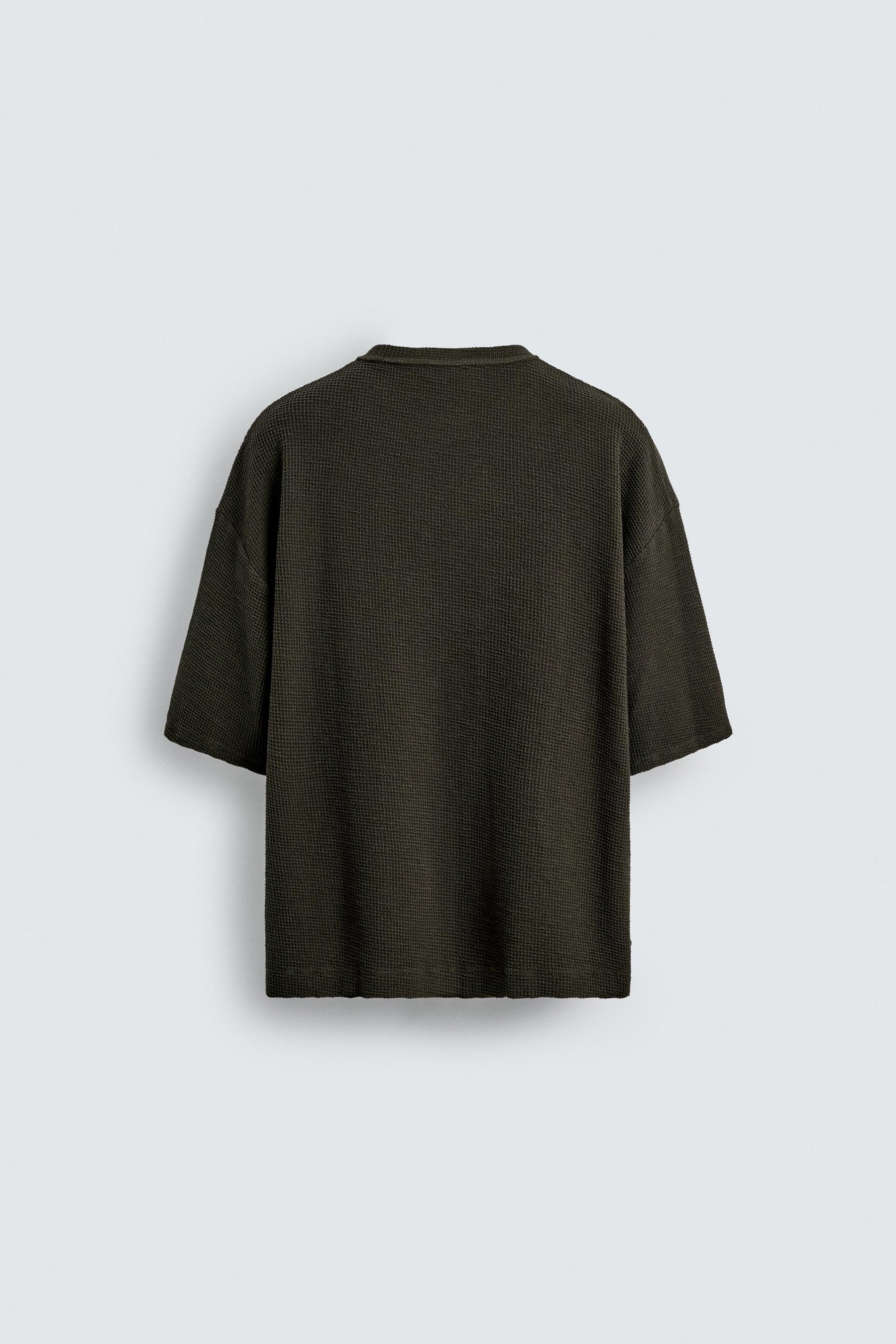 CONTRAST PRINT KNIT T-SHIRT - Image 7