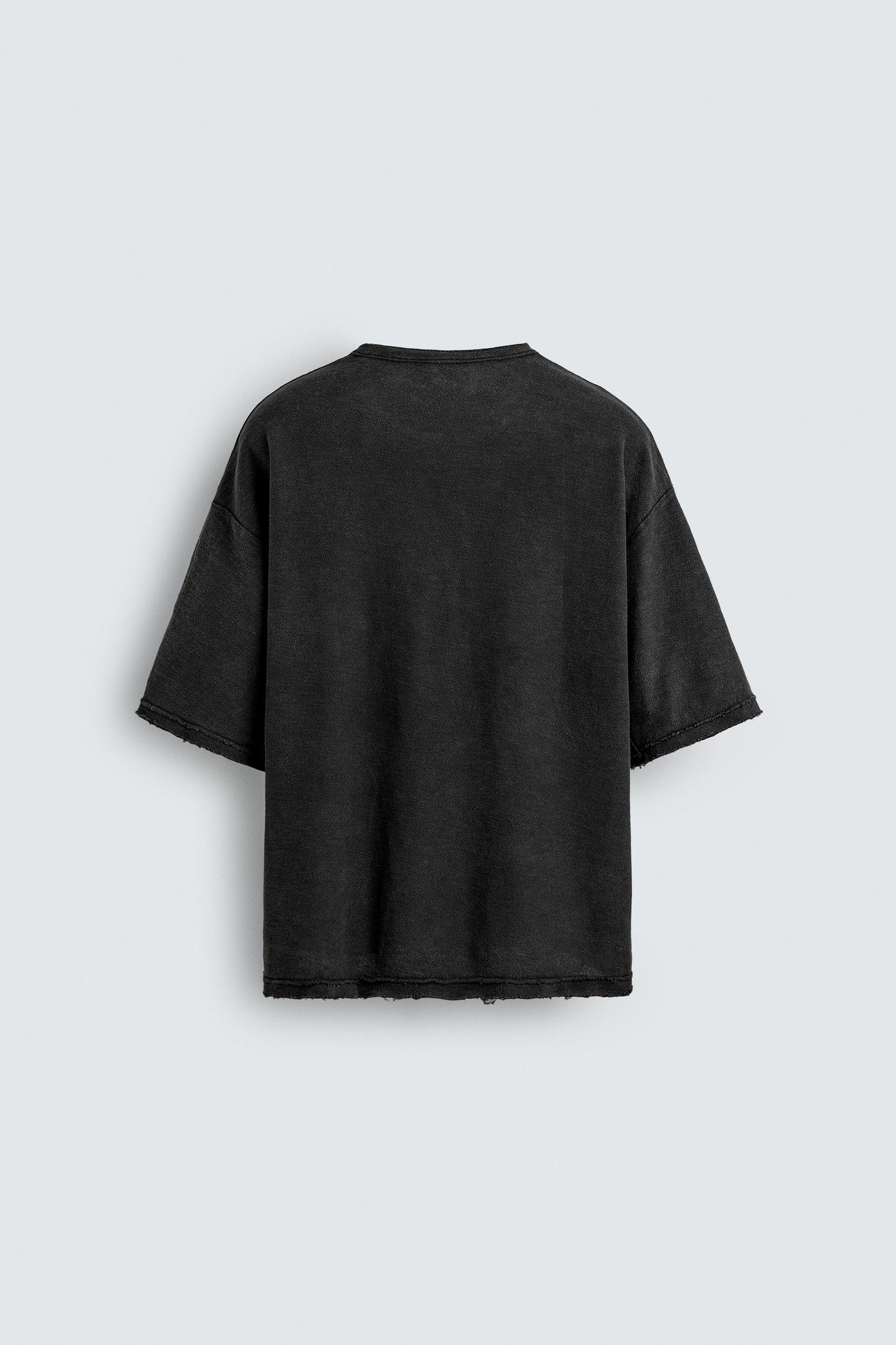WASHED PRINTED KNIT T-SHIRT - Image 6