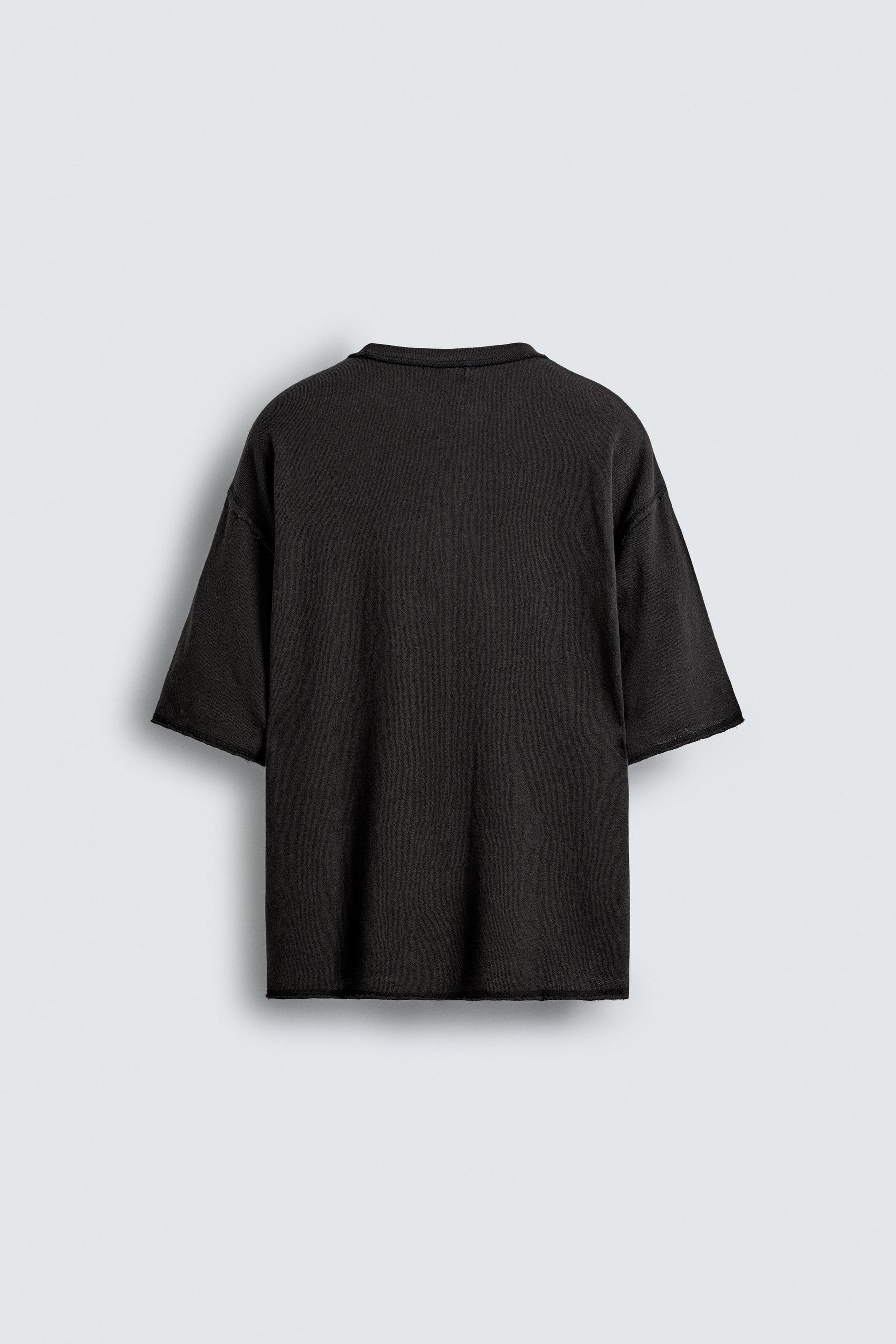 WASHED PRINTED KNIT T-SHIRT - Image 8