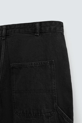 CARPENTER POCKET DENIM BERMUDA SHORTS - Image 8