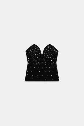 Velvet Shimmer Top