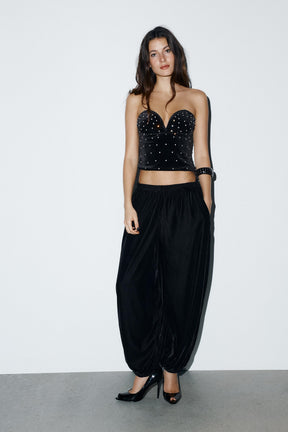 Velvet Shimmer Top