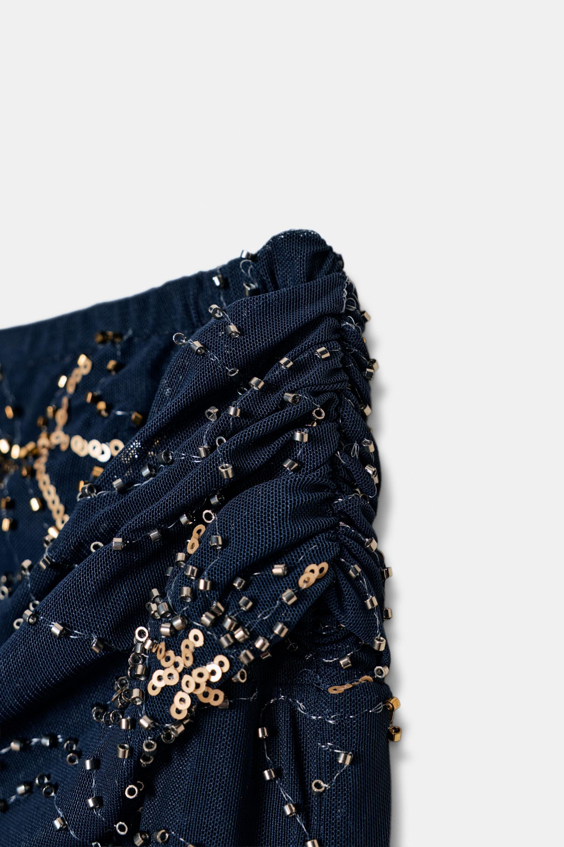 Embroidered Beaded Fashion Skirt