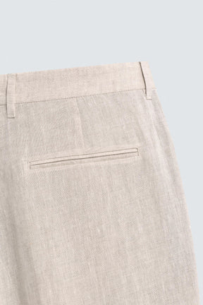 100% LINEN SUIT TROUSERS - Image 9