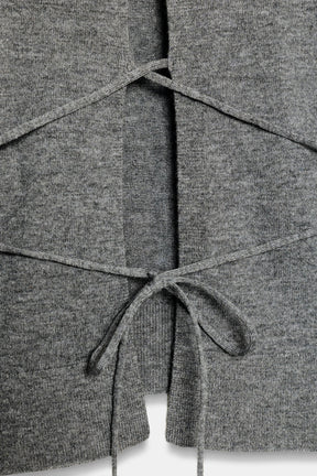 KNIT JUMPER WITH LACE-UP OPEN BACK - Image 7