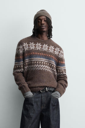 FAIRISLE JACQUARD JUMPER - Image 2
