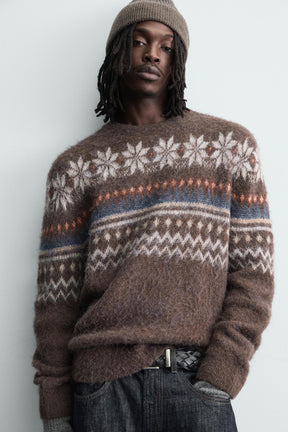 FAIRISLE JACQUARD JUMPER - Image 5