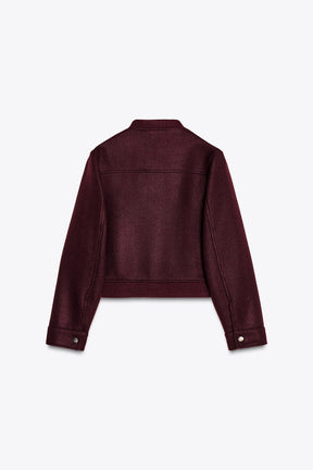 Kurze, weiche Jacke