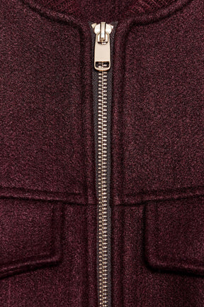 Kurze, weiche Jacke