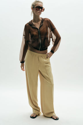 HOODED ORGANZA JACKET - Image 5