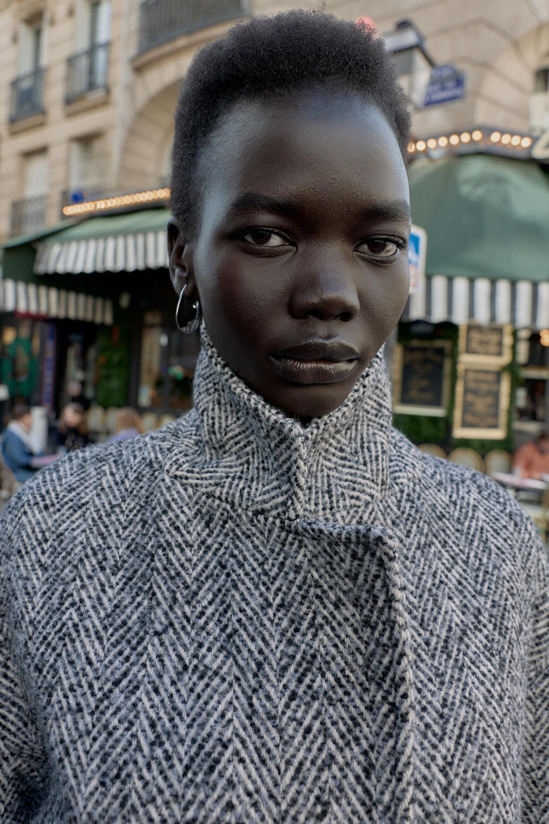 HERRINGBONE COAT - Image 4