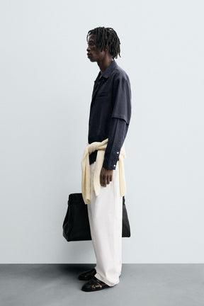 FLOWING RELAXED FIT SHIRT - Image 4