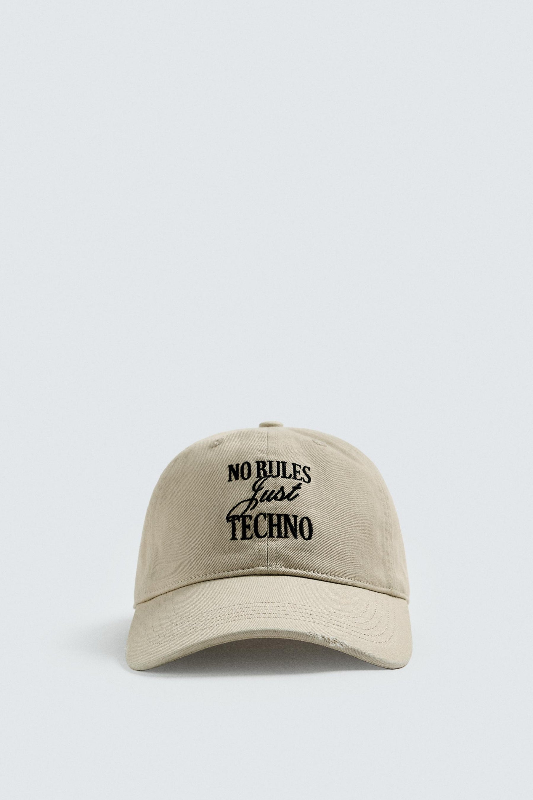 WASHED EMBROIDERY CAP - Image 5