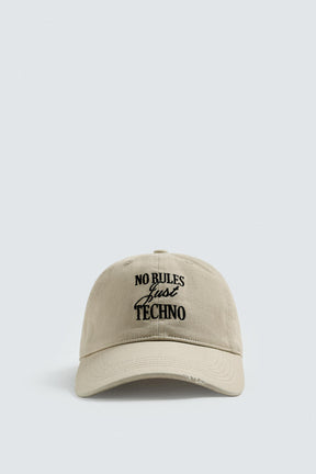 WASHED EMBROIDERY CAP - Image 5
