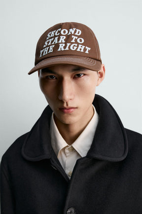 PETER PAN TEXT CAP HARRY LAMBERT FOR X DISNEY - Image 1