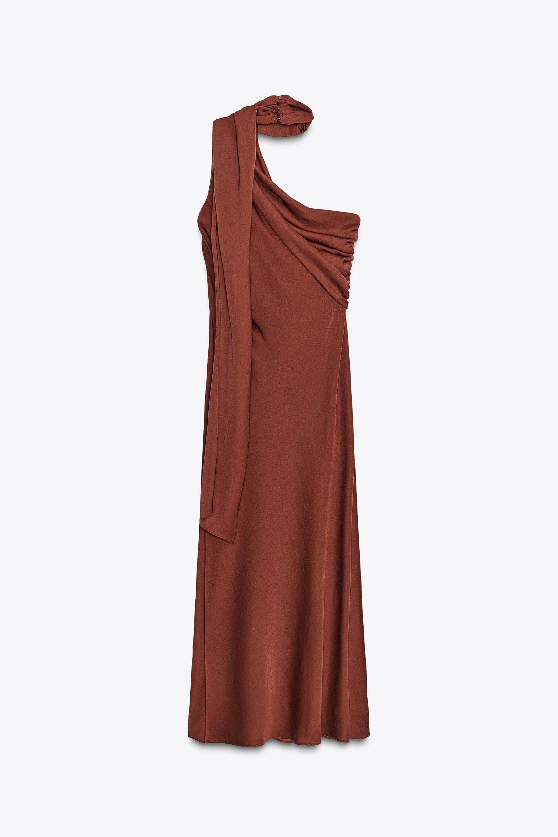Asymmetric Midi Dress