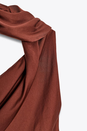 Asymmetric Midi Dress