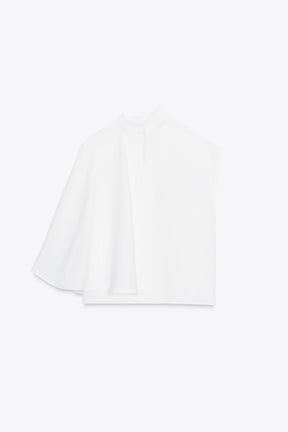 Asymmetric Crepe Top