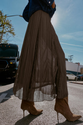 Lace Godet Skirt