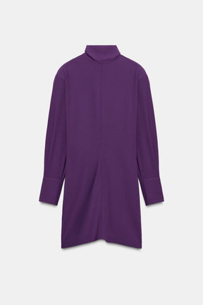 MINI DRESS WITH SCARF - Image 9