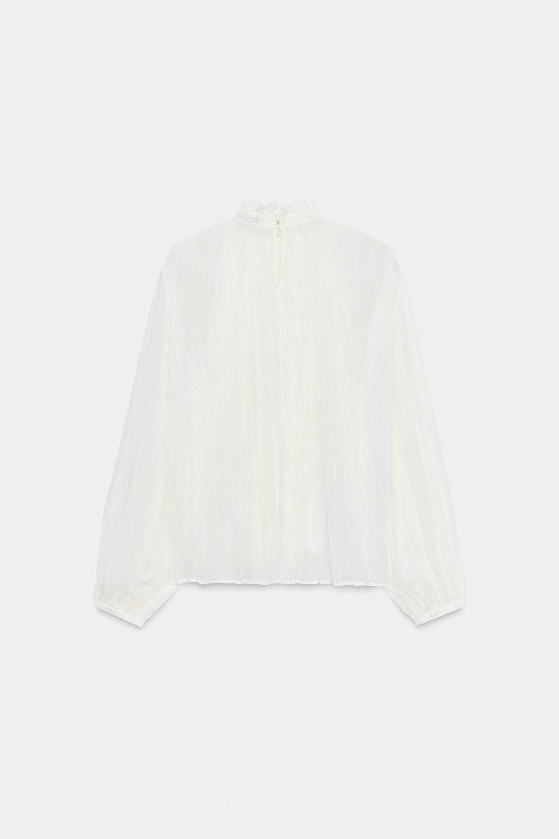 Cotton Gauze Blouse with