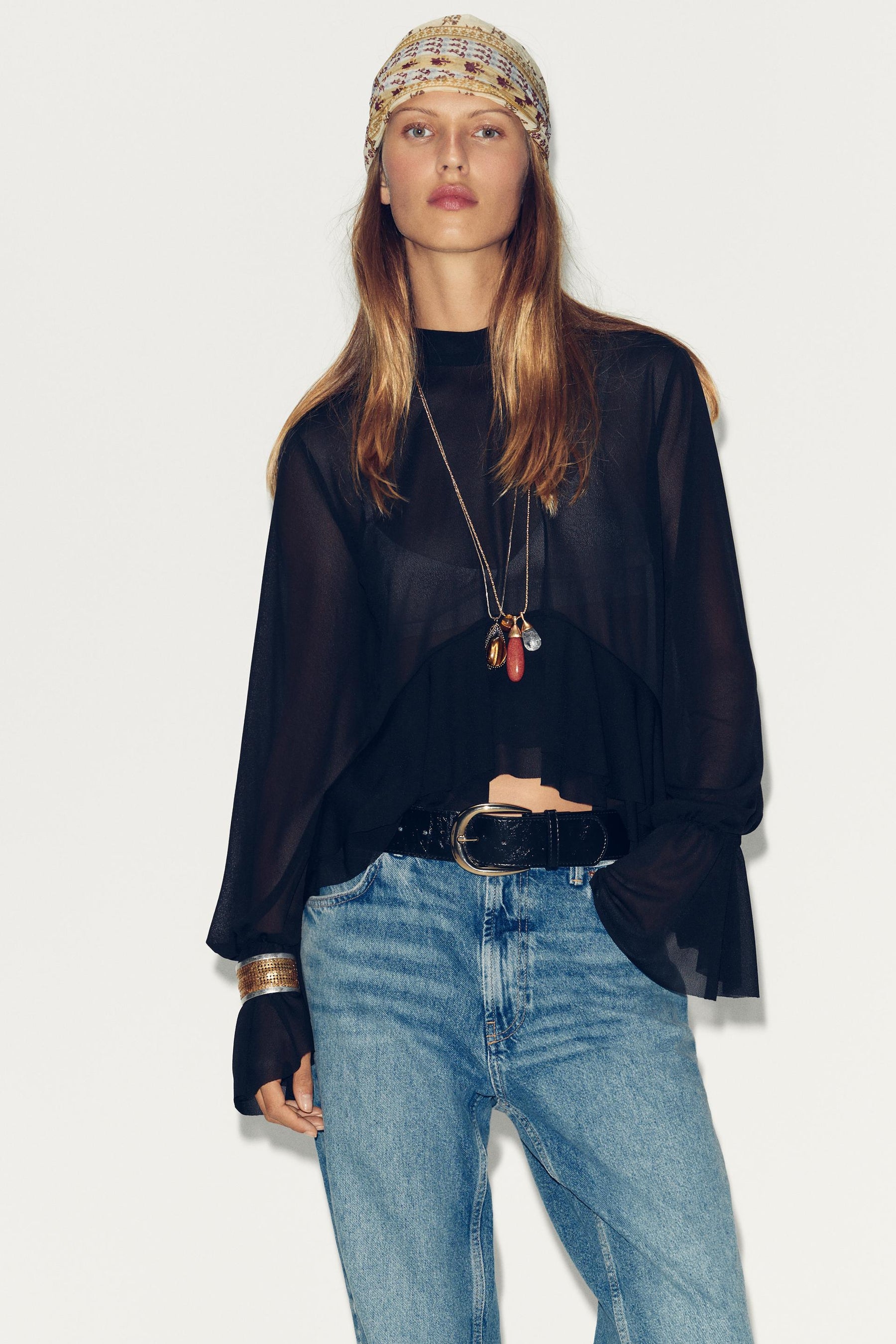 Ruffled Blouse