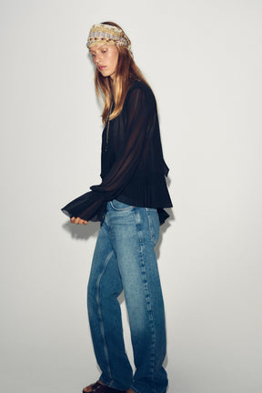 Ruffled Blouse