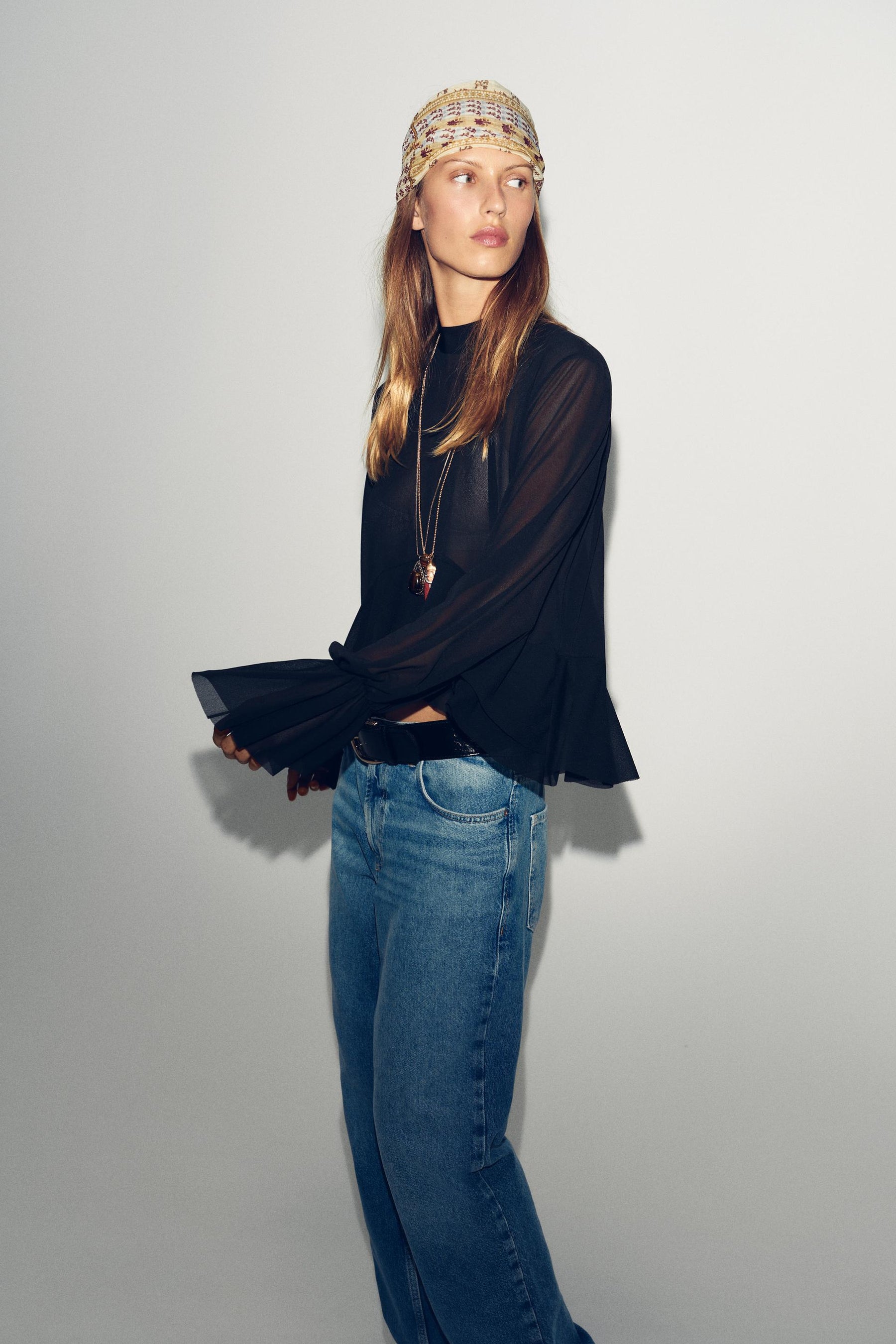Ruffled Blouse