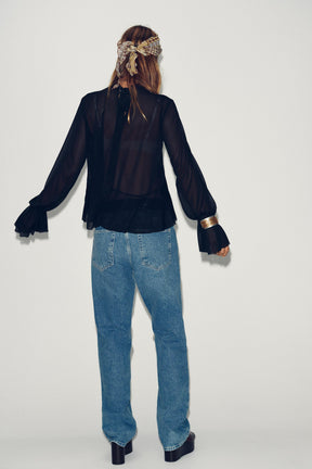 Ruffled Blouse