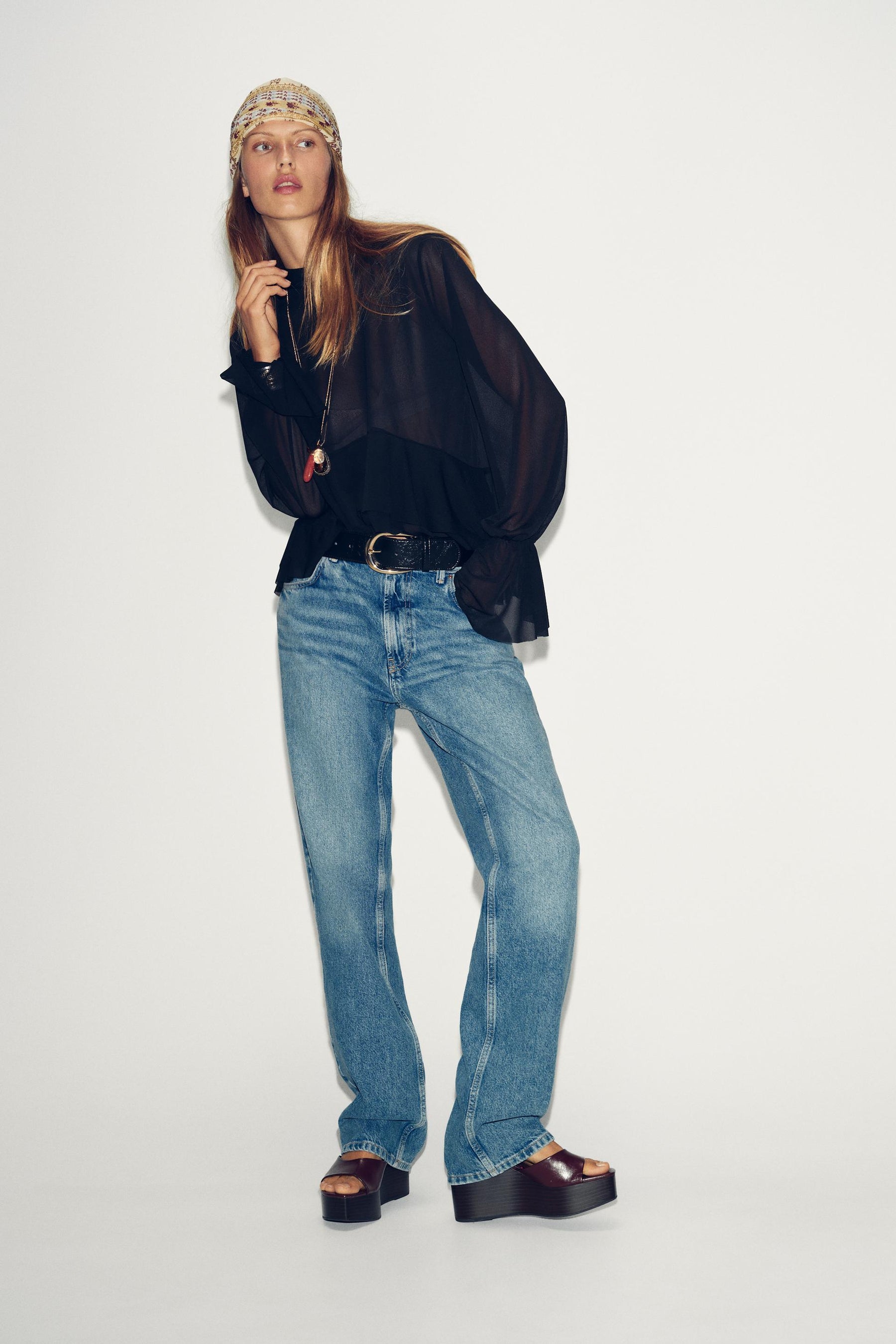 Ruffled Blouse